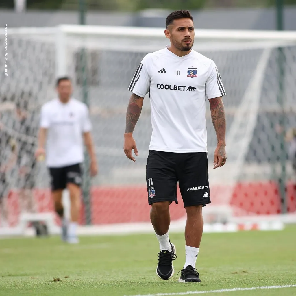 Marcos Bolados es opción para ser titular. Foto: Colo Colo