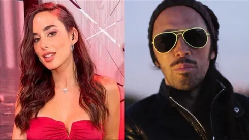 La animadora acusó al vocalista de Glup!.