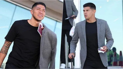 El Cacique cambió el buzo por un fachero traje.