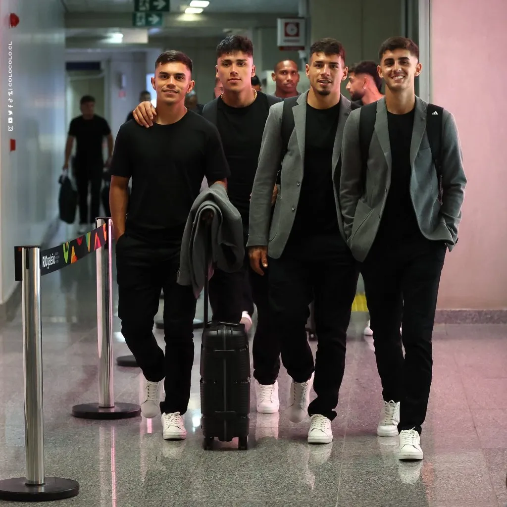 El equipo de Jorge Almirón tuvo un largo viaje a Río | Colo Colo