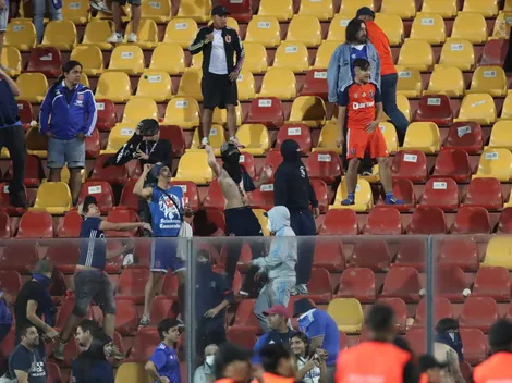 Feos incidentes de los hinchas marcan el triunfo de la U en el Santa Laura