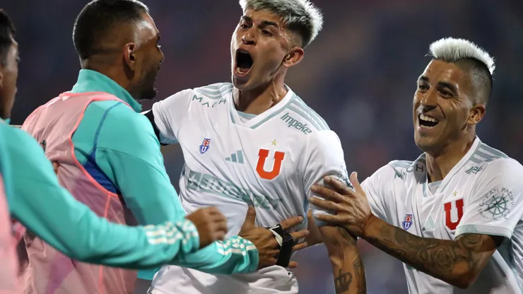 Así gritó Maxi Guerrero su tercer gol en el Campeonato Nacional 2024.
(Jonnathan Oyarzun/Photosport).