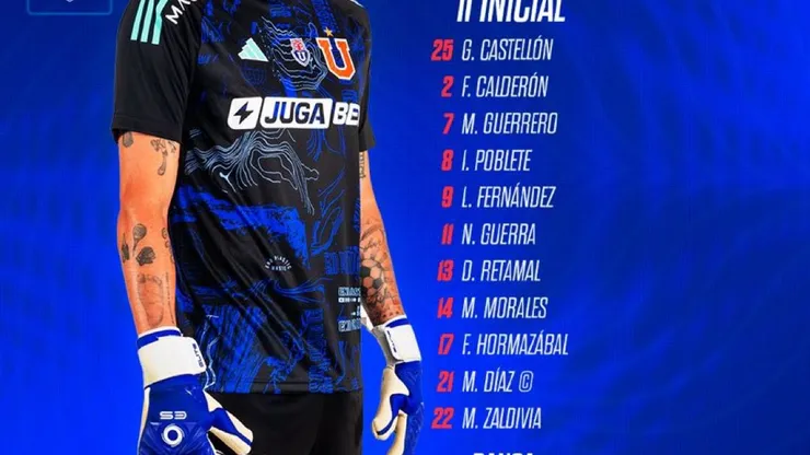 Gustavo Álvarez le puso timbre a la oncena. (Foto: Universidad de Chile).