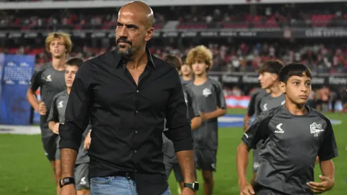 Juan Sebastián Verón es un fijo asistente a los partidos de Estudiantes en el Estadio Uno.