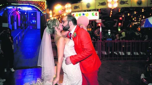 Las fotos del matrimonio de Nicolás Copano y Lady Ganga