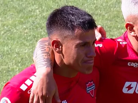 Caroca se quiebra en minuto de silencio