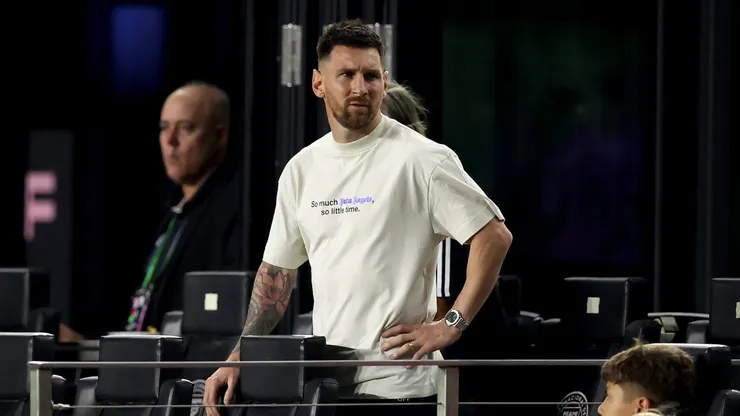 Lio Messi se peleó con medio mundo en el duelo del Inter de Miami ante el Monterrey.