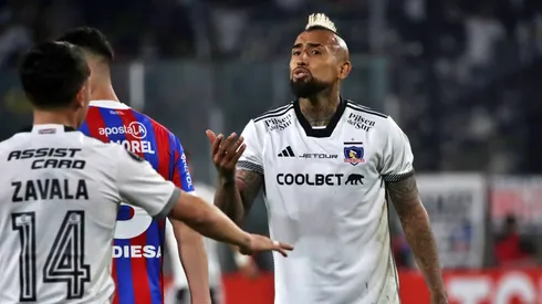 Vidal no tuvo el mejor de los partidos ante Cerro Porteño.