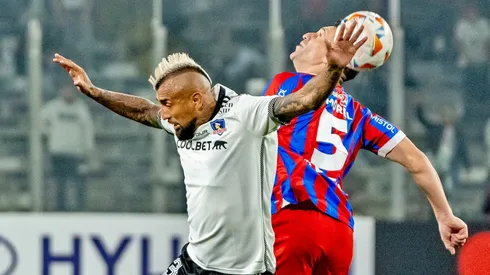 Vidal no tuvo el mejor de los partidos ante Cerro Porteño.