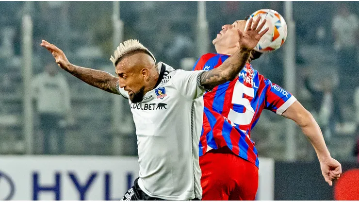 Vidal no tuvo el mejor de los partidos ante Cerro Porteño.