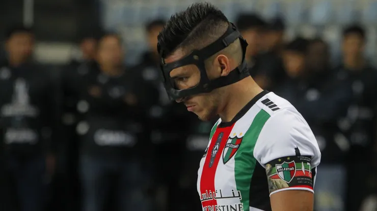 Bryan Carrasco sufrió con Palestino.
