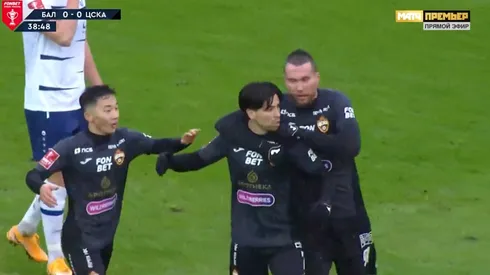 Víctor Dávila anotó un golazo en la Copa de Rusia