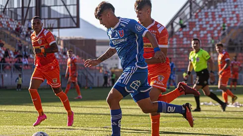 Marcelo Morales fue la figura de la U. de Chile en la gran victoria ante Cobreloa.