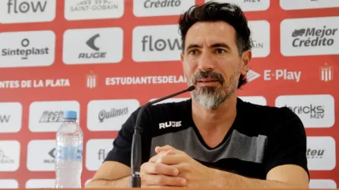 Eduardo Domínguez y el presente de Estudiantes de La Plata