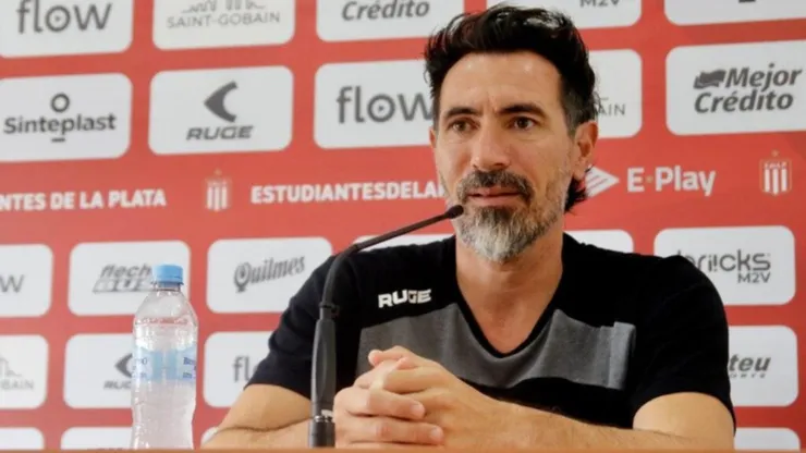 Eduardo Domínguez y el presente de Estudiantes de La Plata