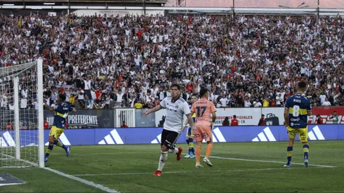 Carlos Palacios viene de anotarle a Everton en el Campeonato Nacional.