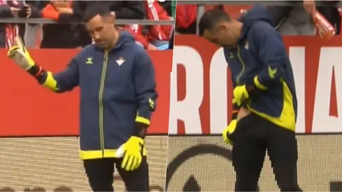 Bravo fue captado justo por la TV española.