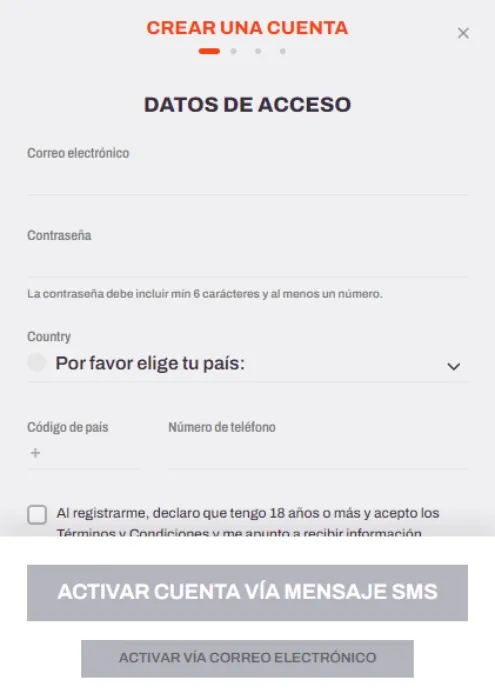 codigo promocional betwarrior chile