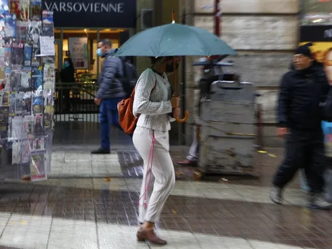 ¿A qué hora comienza a llover?