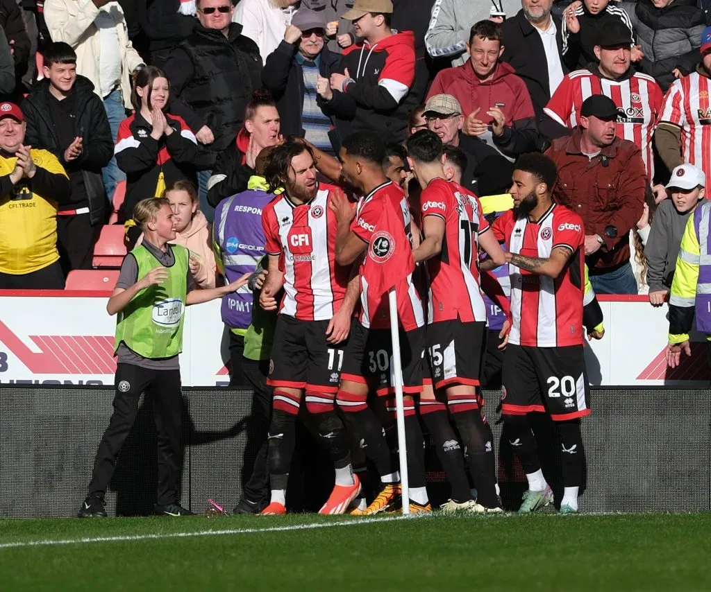 Ben Brereton Díaz le hizo un doblete a Fulham. Foto: Imago