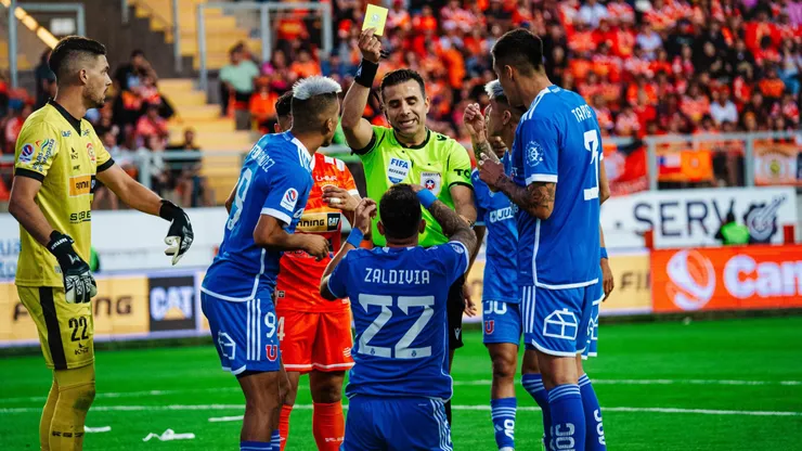 Zaldivia fue amonestado por simular ante Cobreloa.