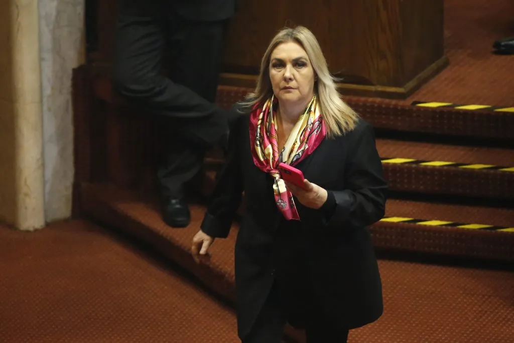 Valparaiso, 30 de abril de 2024
Pamela Jiles durante la Sesion de la Camara 
Sebastian Cisternas/Aton Chile