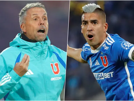 Aclaración: la molestia del DT de la U en la previa contra Everton