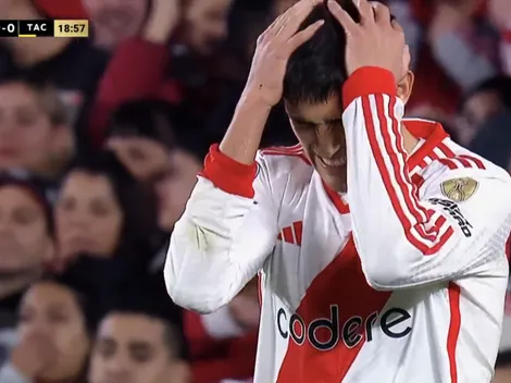 El blooper y la asistencia de Solari en la clasificación de River