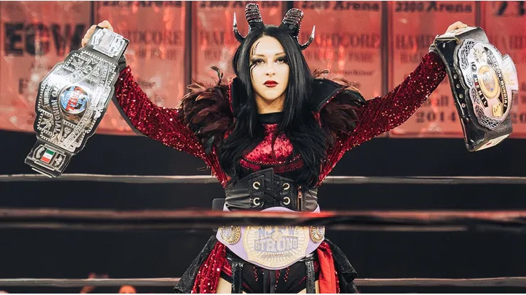 Stephanie Vaquer, campeona en Japón y México desafía a ex WWE en su llegada a AEW.