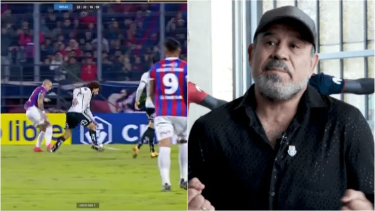Rogelio Delgado criticó la falta sobre Maxi Falcón.