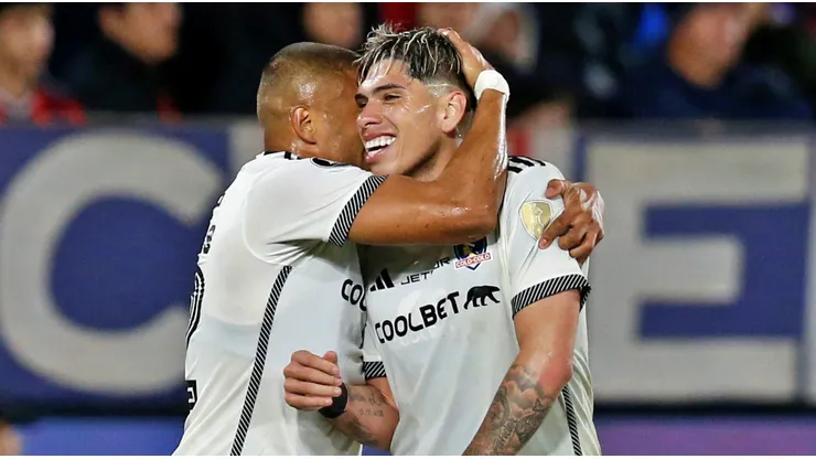 Carlos Palacios llegó a 18 goles con la camiseta de Colo Colo en 56 partidos.