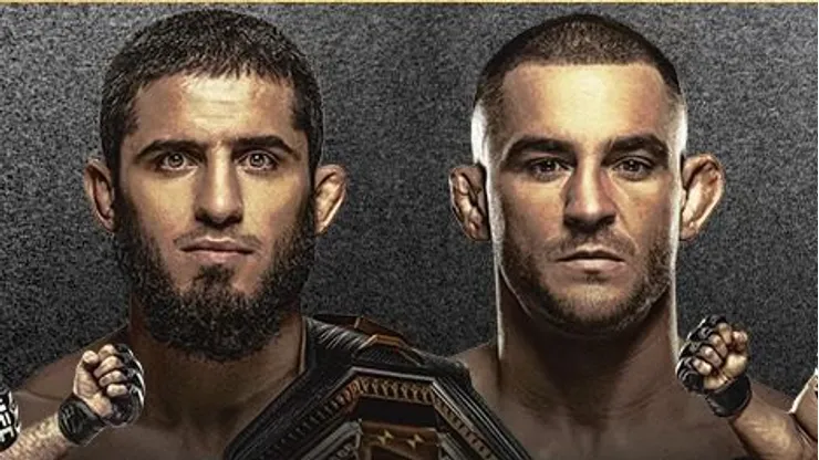 Makhachev y Poirier buscarán este sábado el título ligero de la UFC.