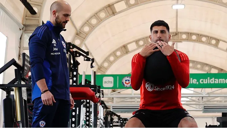 Guillermo Maripán ya entrena en Juan Pinto Durán a la espera del plantel de Chile.