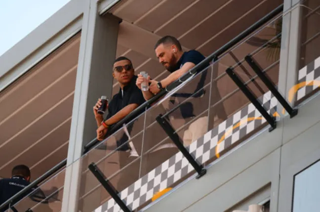 Mbappé gozó de lo lindo en el Gran Premio de Mónaco. (Getty Images).