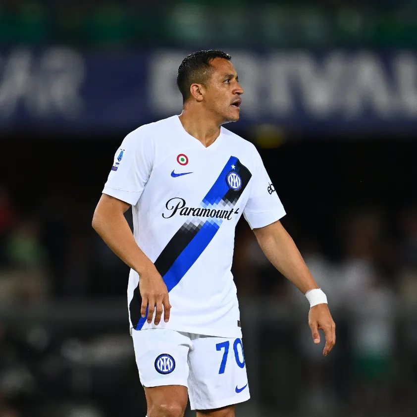 Alexis Sánchez ante el Hellas Verona. (Captura: Inter de Milán).