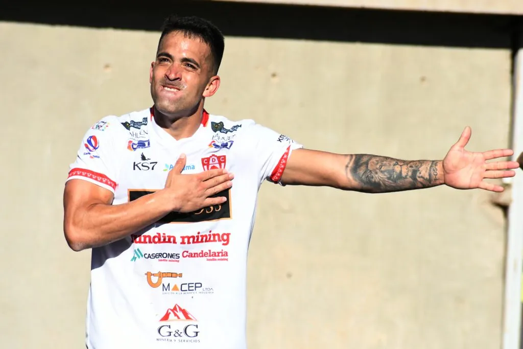 Maxi Quinteros fue clave en Copiapó. Foto: Juan Carlos Moreau/Photosport