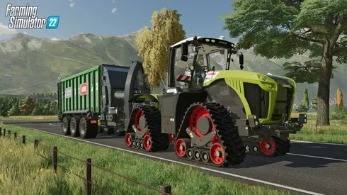 Farming Simulator 22 te permite sumirte en el papel de un agricultor moderno y construir tu granja en diversos escenarios.