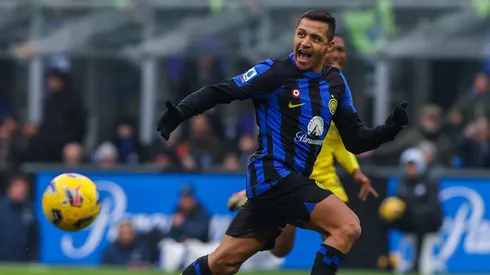 Maravilla vive su último partido con la camiseta del Inter.