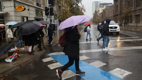 Lluvia en Santiago (22 de mayo de 2024)