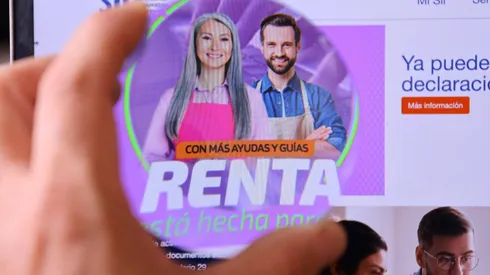 Sitio web de la Operación Renta 2024.