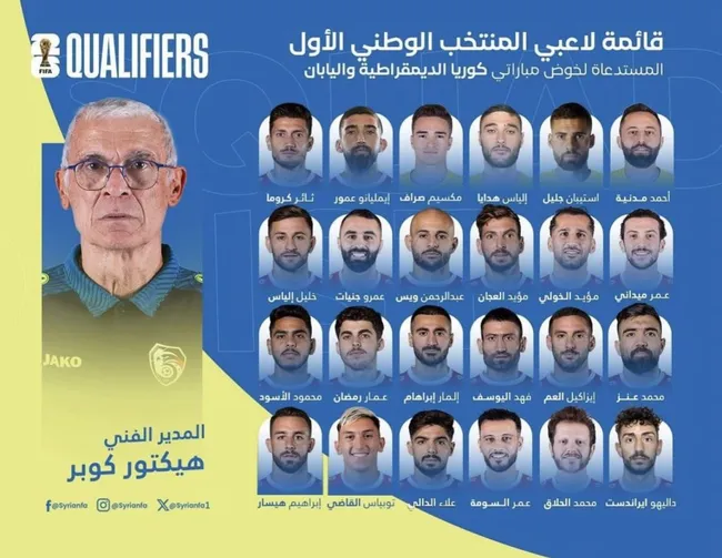 Emiliano Amor dijo presente en la última nómina de Siria.