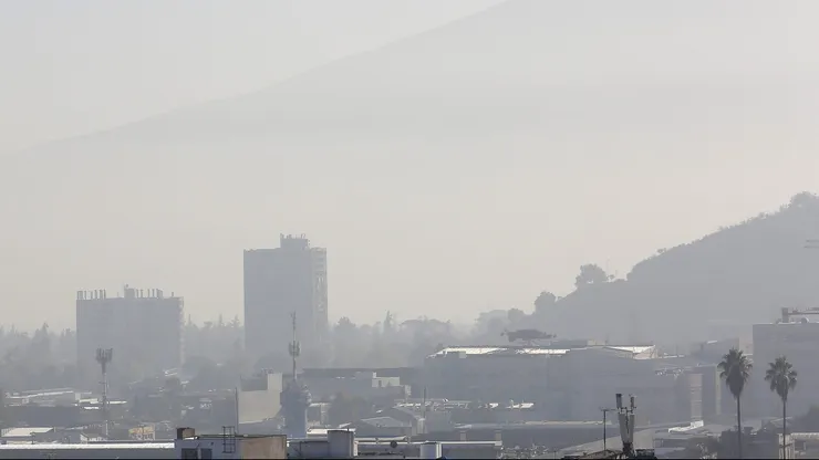 Mala calidad del aire en Santiago (Foto referencial del 8 de mayo de 2023)