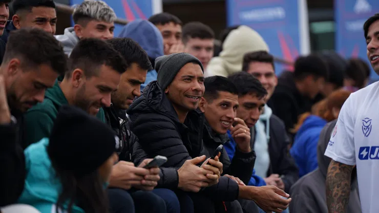 Los jugadores de la U participaron de las actividades del aniversario 97.