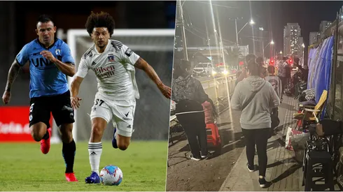 Hinchas de Iquique ya están en el Tierra de Campeones.