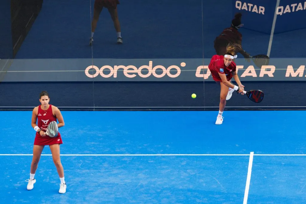 Delfina Brea y Beatriz Gonzalez son una de las parejas que promete en el circuito mundial. Foto: Red Bull Content Pool.