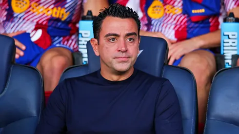 Xavi fue despedido esta jornada del Barcelona.