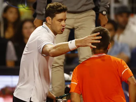 Moutet le pone fuego al partido con Jarry en Roland Garros
