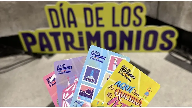 Nueva versión de Tarjeta Bip! para el Día del Patrimonio 2024.