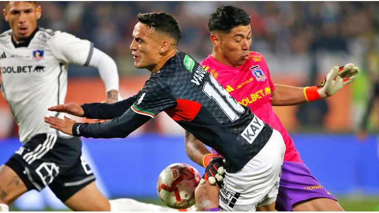 El VAR terminó salvando al portero ante Palestino.