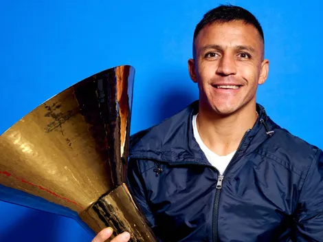 Alexis se roba la película en los festejos del título del Inter